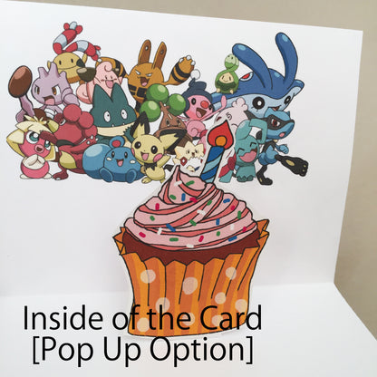 Pokemon Birthday Card - Parade